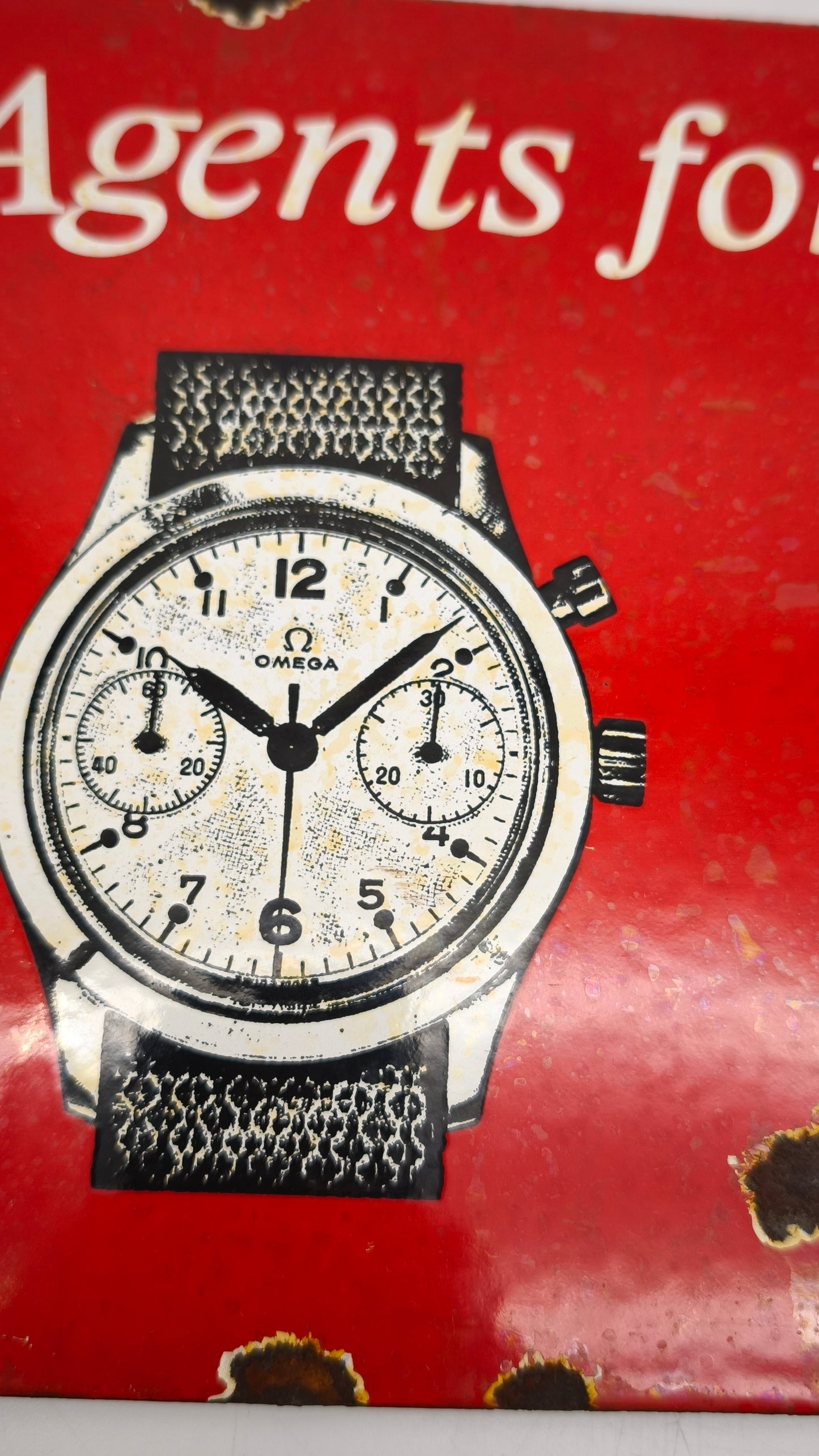 88688 Insegna vintage Omega