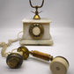 88697 Telefono in onice e alabastro