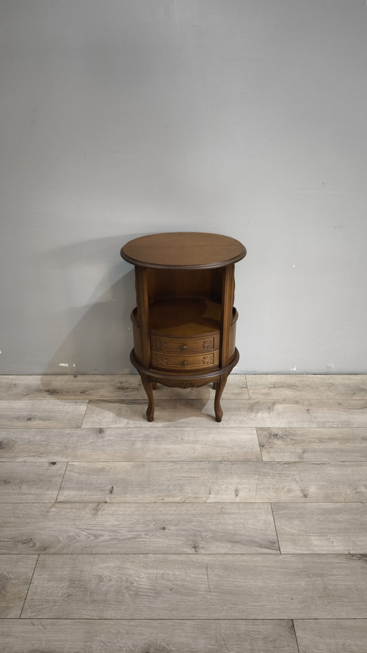 88835 Mobiletto porta telefono con piano ovale