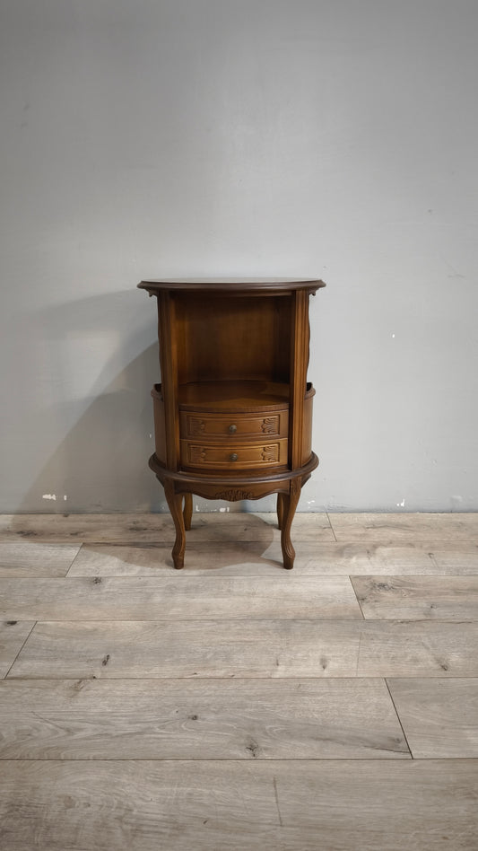 88835 Mobiletto porta telefono con piano ovale