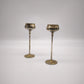 88848 Coppia di porta candela Meneses silver plated