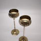 88848 Coppia di porta candela Meneses silver plated