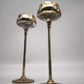 88848 Coppia di porta candela Meneses silver plated