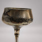 88848 Coppia di porta candela Meneses silver plated