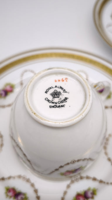 85776 Tazza da collezione Royal Albert Crown China, England