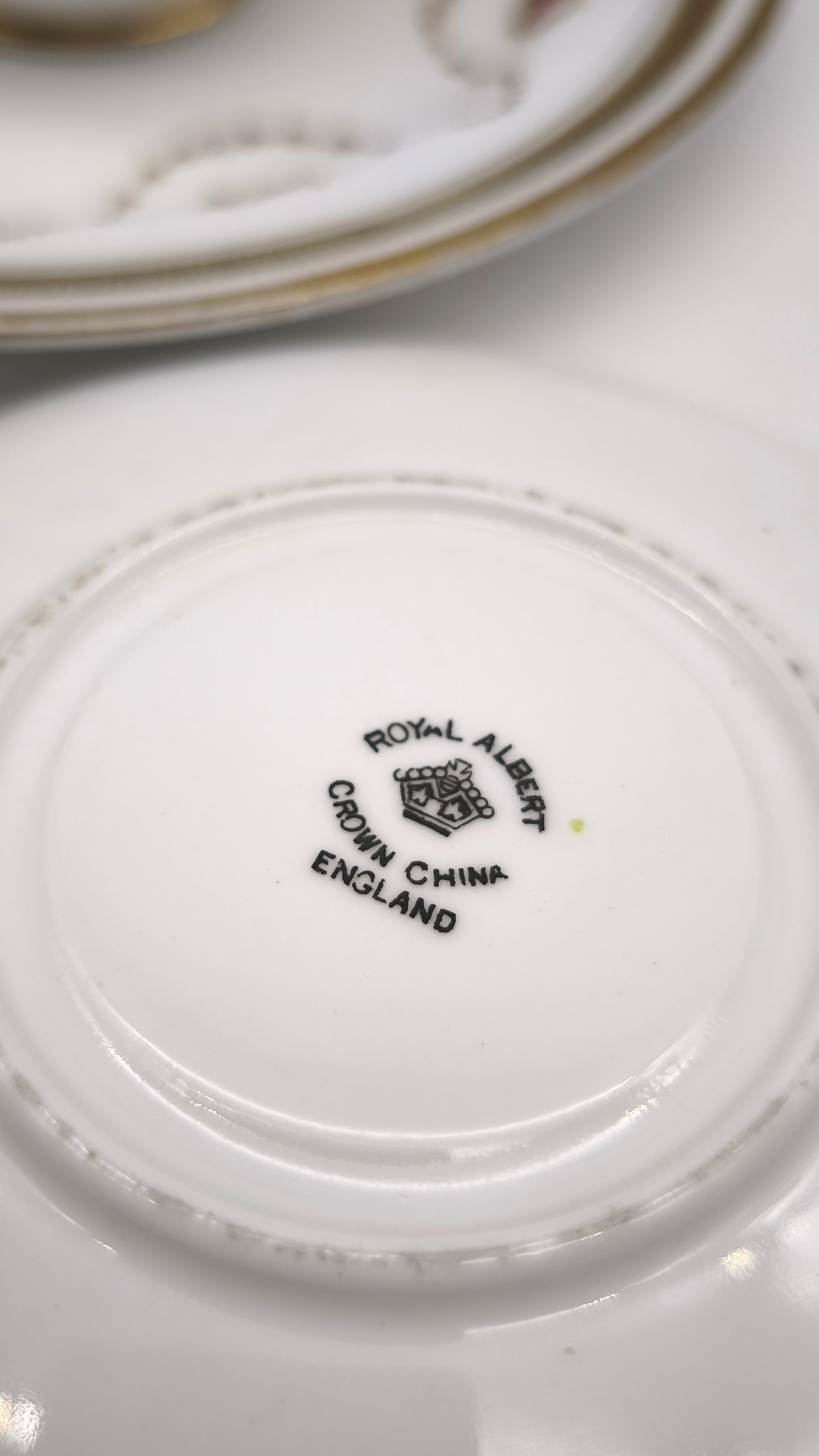 85776 Tazza da collezione Royal Albert Crown China, England
