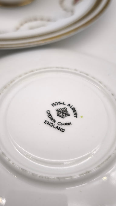 85776 Tazza da collezione Royal Albert Crown China, England