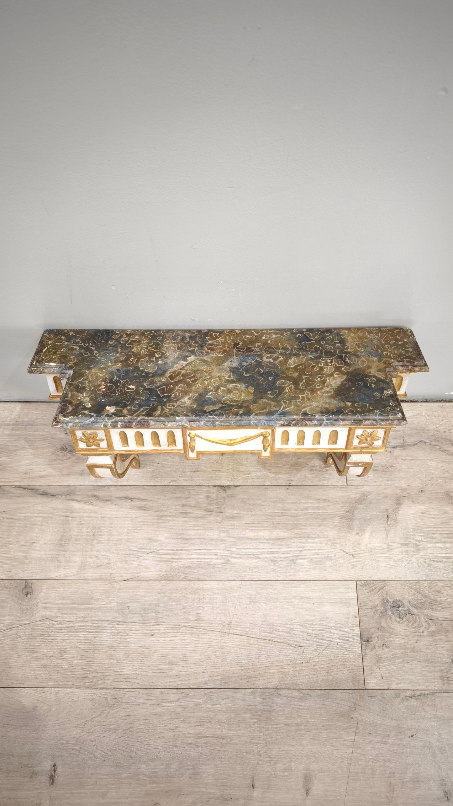 88899 Consolle da parete in legno