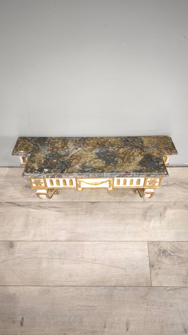 88899 Consolle da parete in legno