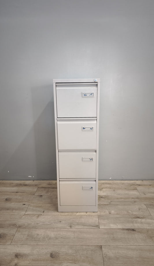 88986-2 Scaffale in metallo con quattro cassetti