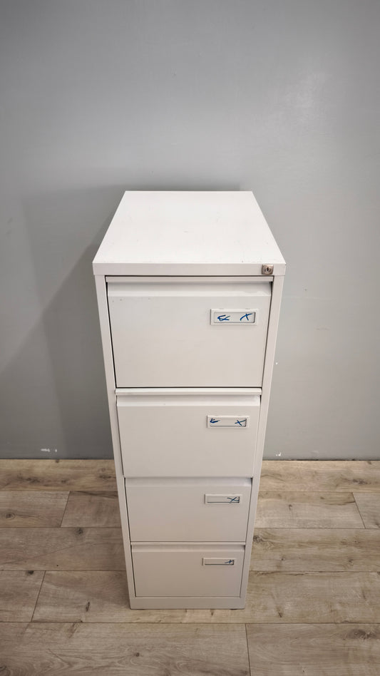 88986-2 Scaffale in metallo con quattro cassetti