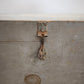 88992 Baule a cassa in legno dipinto grigio