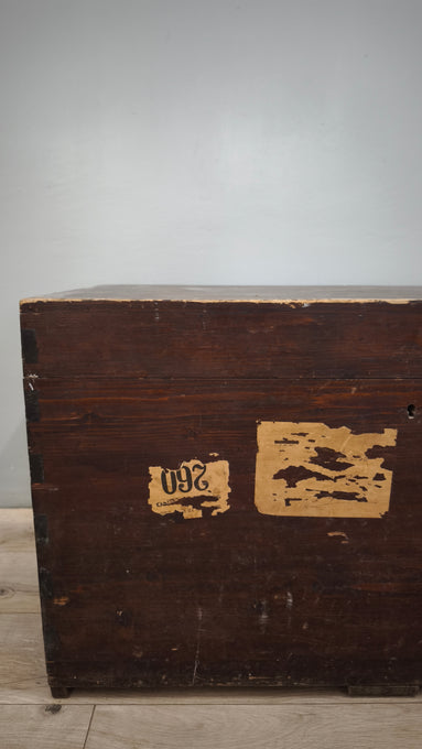 88993 Baule in legno a cassa