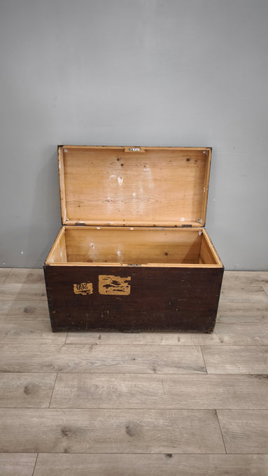 88993 Baule in legno a cassa