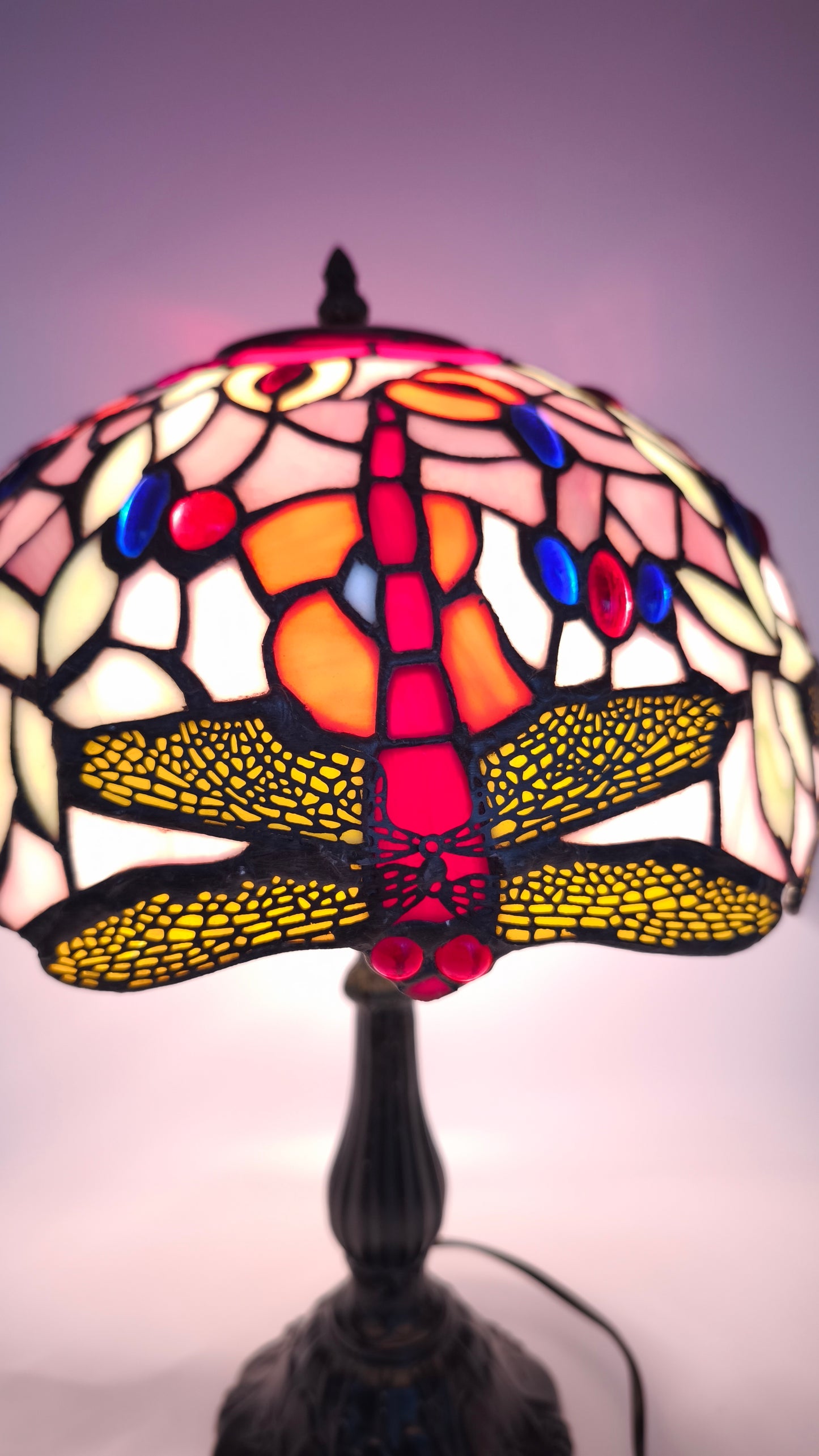 89105 Lampada da tavolo in stile liberty