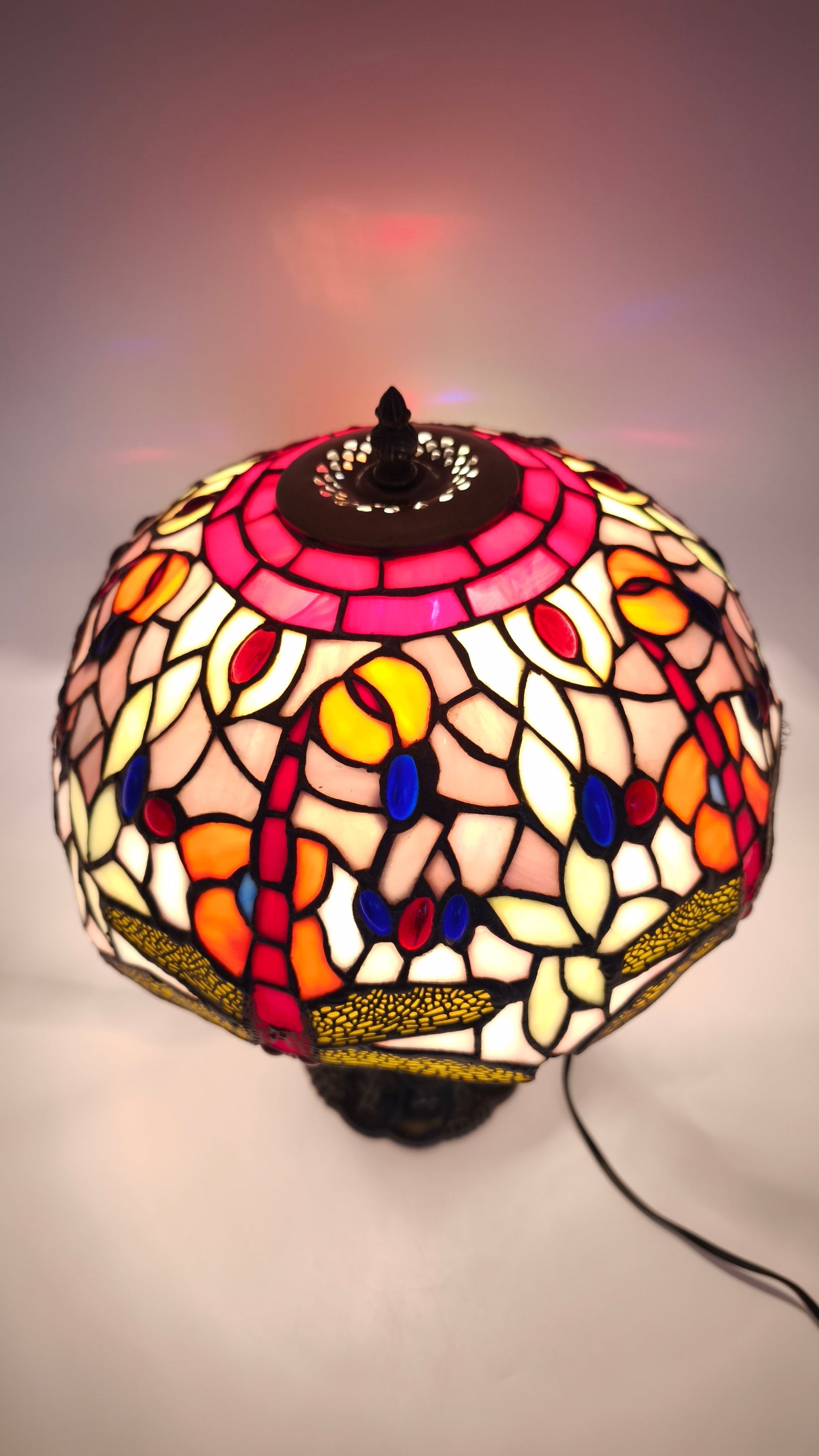 89105 Lampada da tavolo in stile liberty