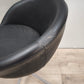 89109 Poltroncina nera Ikea con rotelle