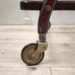 89133 Carrello vintage in legno e vetro