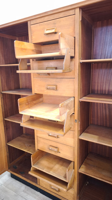 89145 Mobile archivio in legno 'Anonima Castelli'