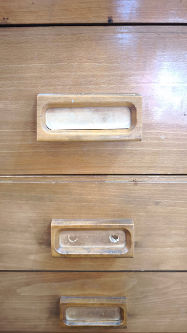 89145 Mobile archivio in legno 'Anonima Castelli'