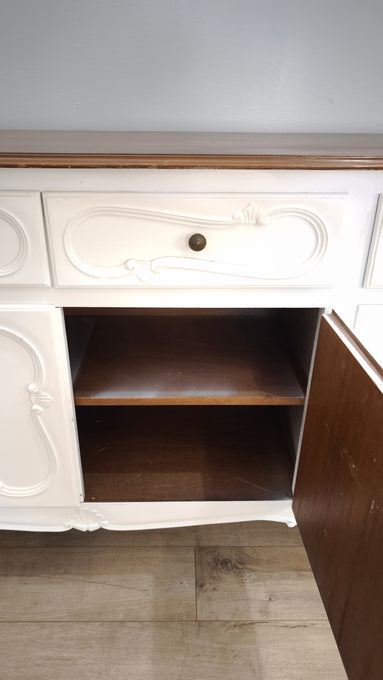 89162 Servante in legno bianca stile provenzale