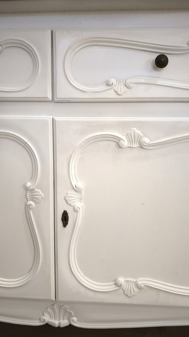 89162 Servante in legno bianca stile provenzale