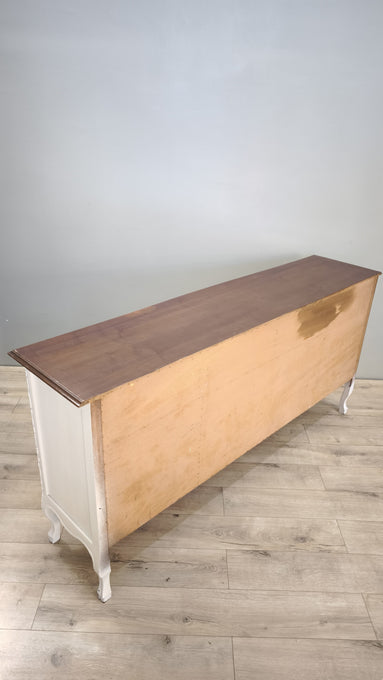89162 Servante in legno bianca stile provenzale