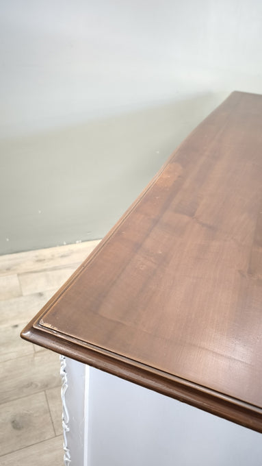 89162 Servante in legno bianca stile provenzale