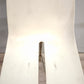 89141 Sgabello Ray-Chair con struttura in metallo e seduta in plastica bianca