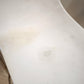 89141 Sgabello Ray-Chair con struttura in metallo e seduta in plastica bianca