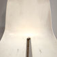 89141 Sgabello Ray-Chair con struttura in metallo e seduta in plastica bianca