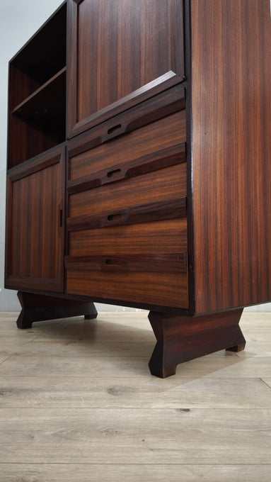 89180 Credenza anni '60 in legno di palissandro