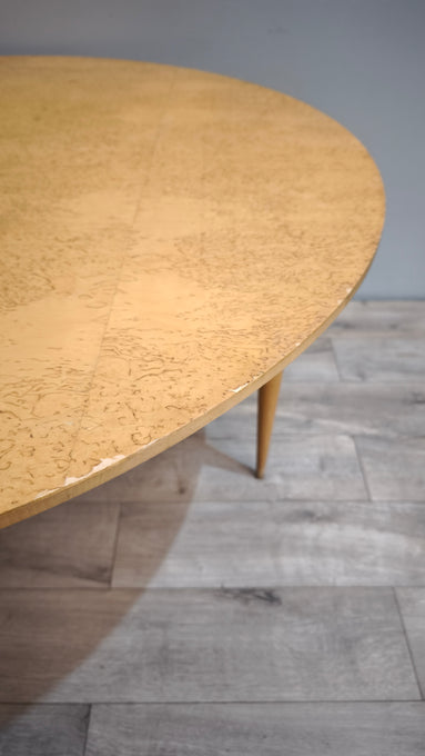 89211 Tavolo rotondo in legno chiaro di Bruno Mathsson