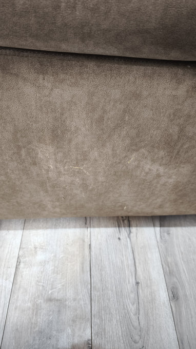 89203 Divano letto 3 posti grigio Poltronesofà con penisola