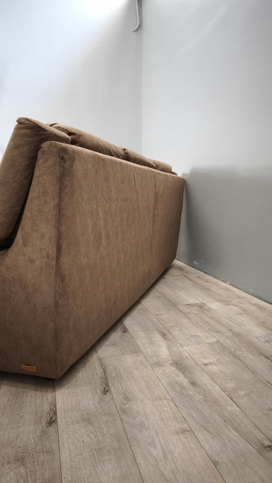 89203 Divano letto 3 posti grigio Poltronesofà con penisola