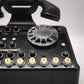 89064 Telefono centralino vintage Siemens nero in bachelite