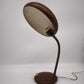 89021 Lampada da tavolo vintage marrone in ferro