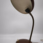 89021 Lampada da tavolo vintage marrone in ferro