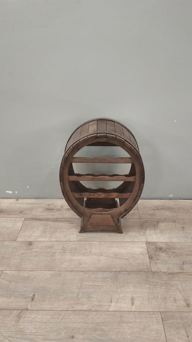 89302 Botte porta bottiglie in legno