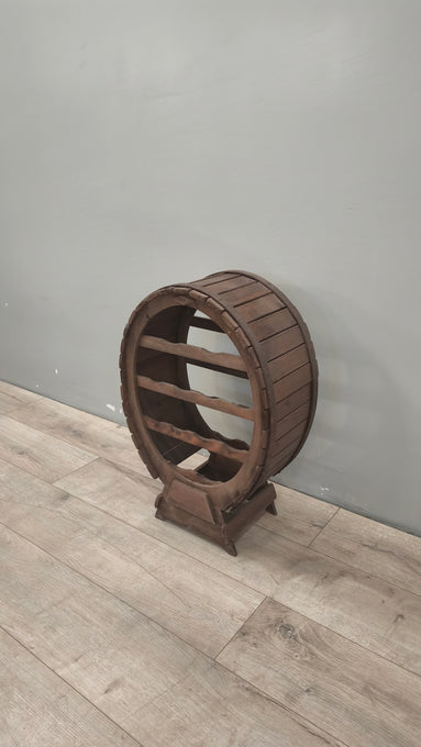 89302 Botte porta bottiglie in legno