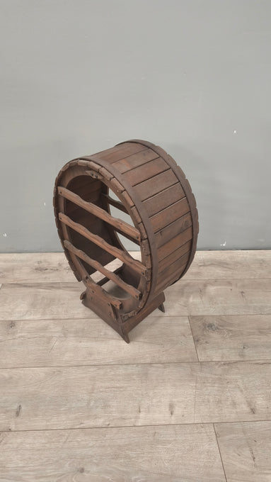 89302 Botte porta bottiglie in legno