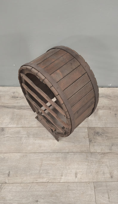 89302 Botte porta bottiglie in legno