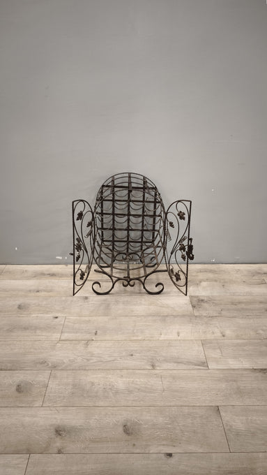 89361 Cantinetta porta vino in ferro