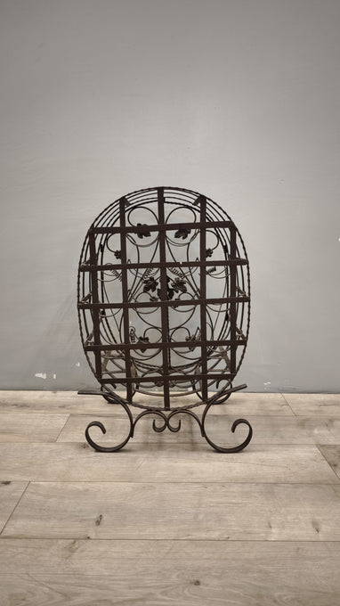 89361 Cantinetta porta vino in ferro