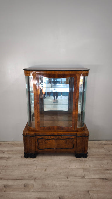 89404 Vetrinetta stile art déco stondata