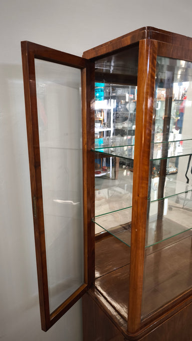 89405 Vetrinetta stile art déco con sportelli laterali