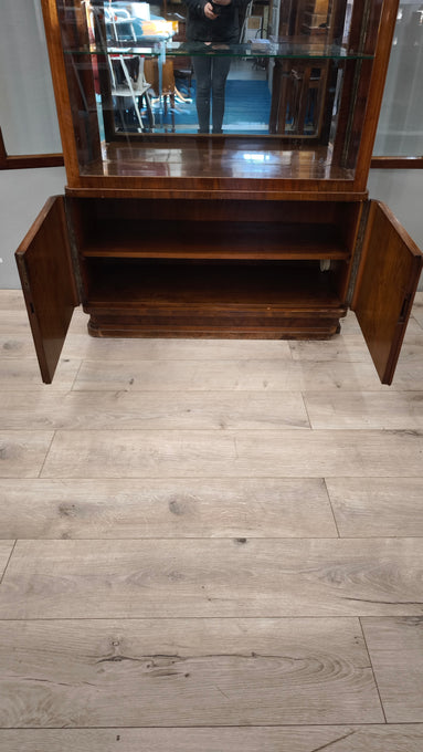 89405 Vetrinetta stile art déco con sportelli laterali
