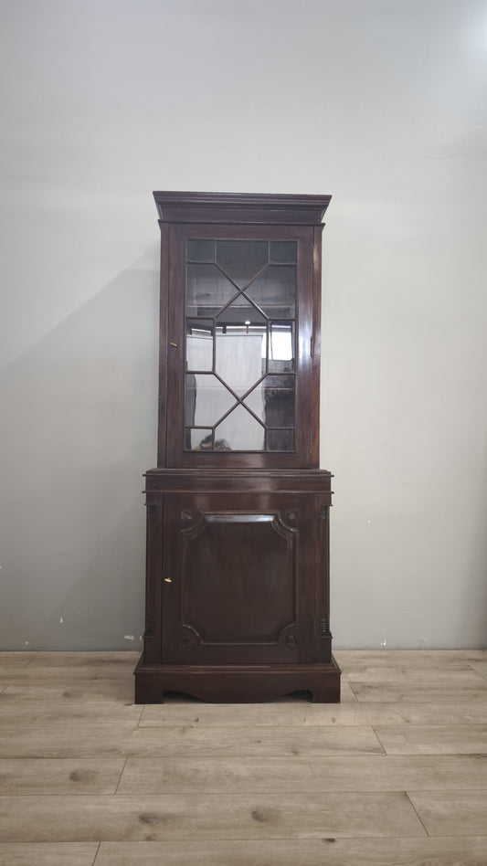 89431 Vetrina in legno un'anta