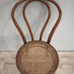 89432 Sedia in legno e paglia di Vienna tipo Thonet (Fiume)