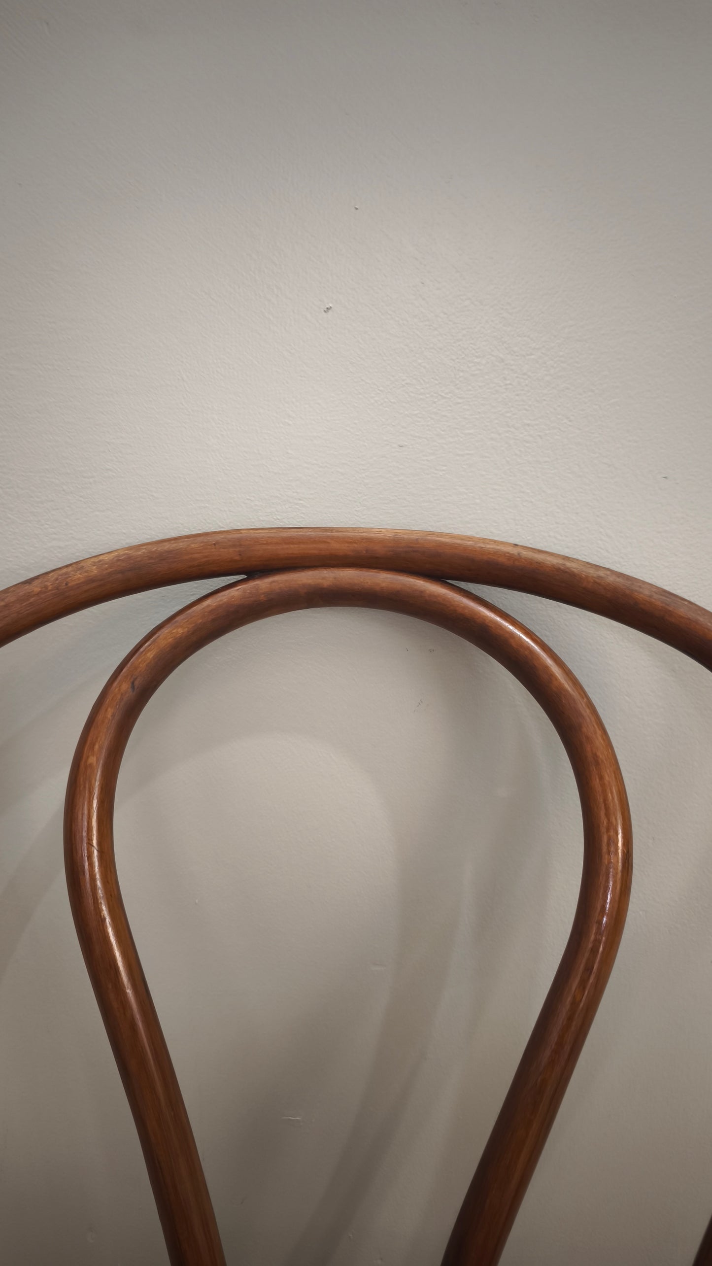 89432 Sedia in legno e paglia di Vienna tipo Thonet (Fiume)